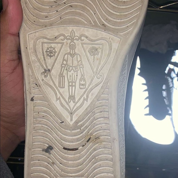 Gucci GG Black and White Monogram Sneakers - Picture 7 of 8